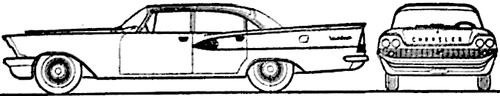 Chrysler Windsor 4-Door Sedan (1958)