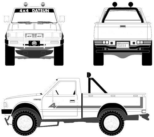 Datsun L720 Pick-up