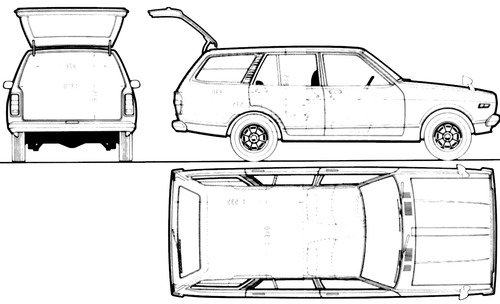 Datsun Sunny B310 Van 5-Door (1980)