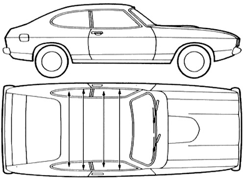 Ford E Capri Mk.II + (1974)