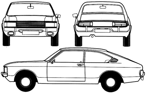 Ford Granada Mk.I Coupe (1972)