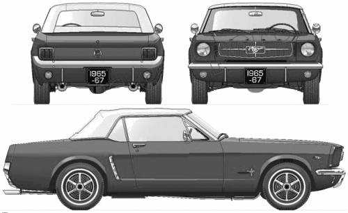 Ford Mustang 289 Convertible (1965)