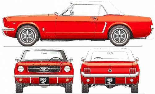 Ford Mustang 289 Convertible (1965)