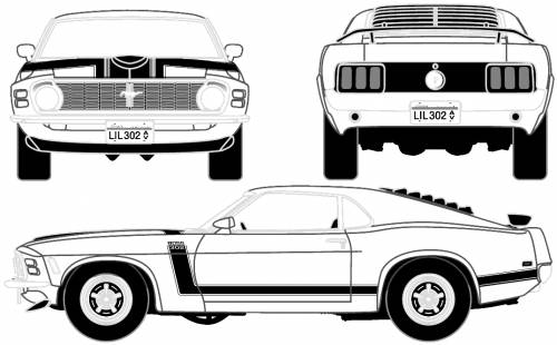 Ford Mustang Boss 302 (1970)