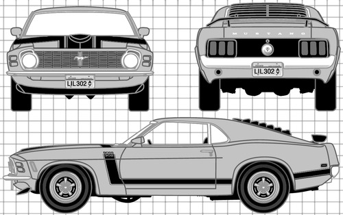 Ford Mustang Boss 302 (1970)