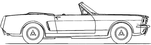 Ford Mustang V8 Convertible (1964)