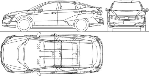 Honda Clarity Fuel Cell (2016)