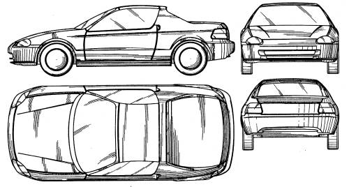 Honda CRX Del Sol