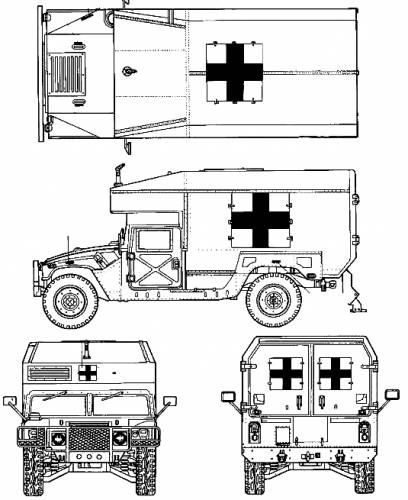 M997 HUMVEE Maxi Ambulance