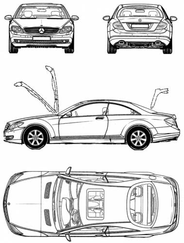 Mercedes-Benz CL500 (2006)