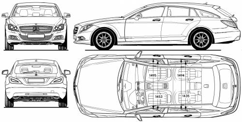 Mercedes-Benz CLS Shooting Brake (2013)