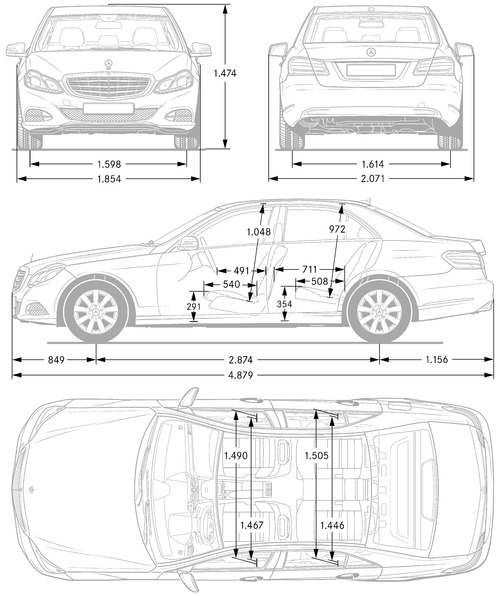 Mercedes-Benz E-Class Sedan W212 (2013)