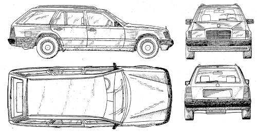 Mercedes-Benz E-Class Station Old