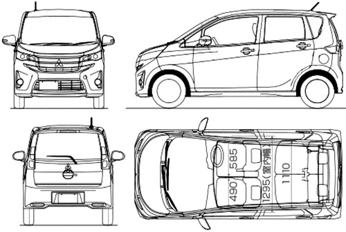 Mitsubishi eK Custom (2015)