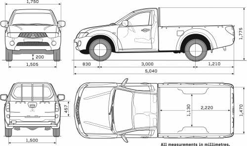 Mitsubishi L200 Single Cab (2008)