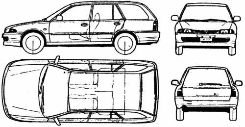 Mitsubishi Lancer GLXi Estate (1993)