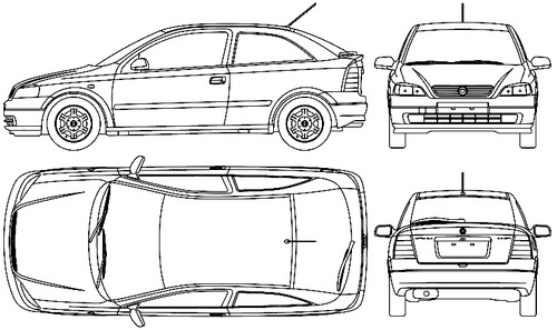 Opel Astra B GLS 3-Door (1999)