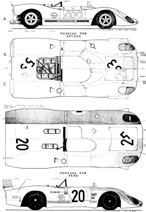 Porsche 908 Spyder