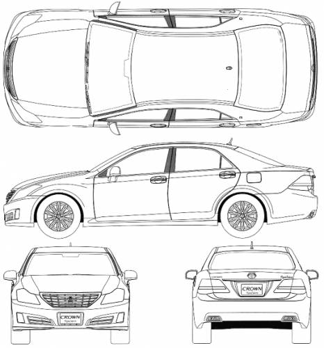 Toyota Crown 3.5 Royal Saloon GRS204 (2008)