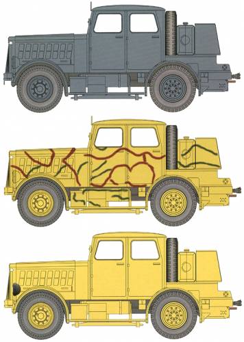 Hanomag SS-100 Schwerer Radschlepper