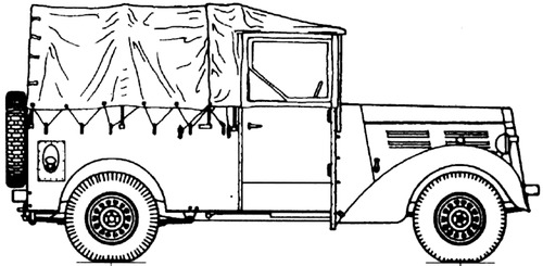 Standard 12hp 4x2 Tilly Light Utility Vehicle