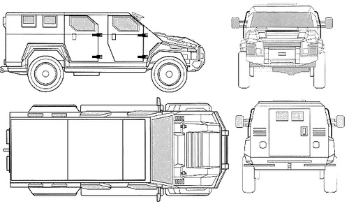 Streit Spartan 4x4 APC