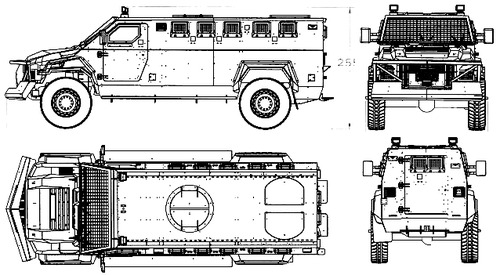 Streit Warrior 4x4 APC