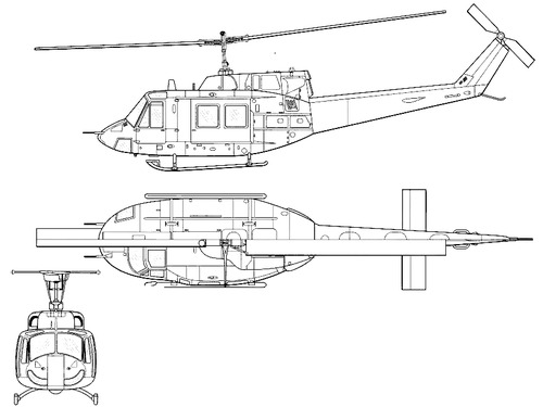 Bell 205 UH-1N Iroquois - Huey