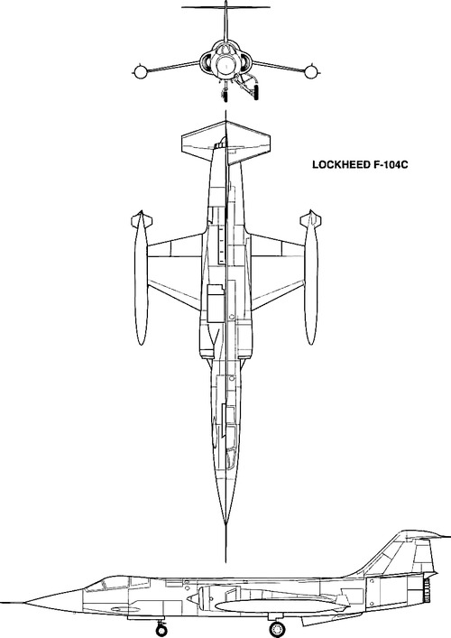 Lockheed F-104C Starfighter