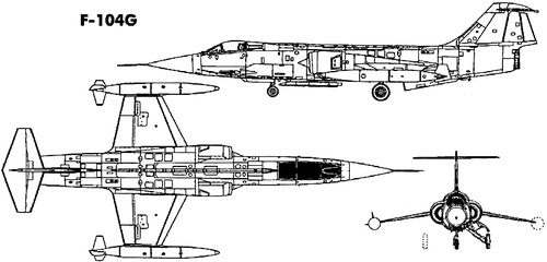 Lockheed F-104G Starfighter