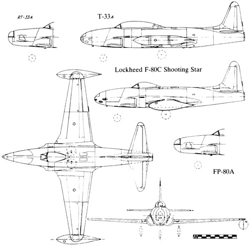 Lockheed F-80C Shooting Star