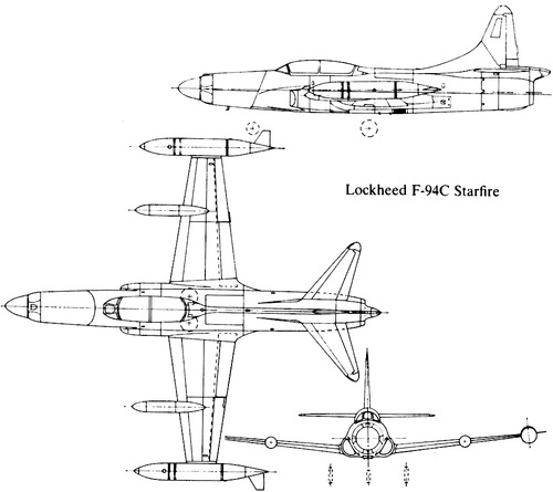 Lockheed F-94C Starfire