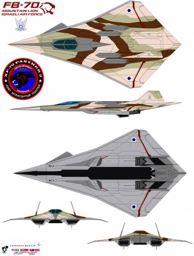 Lockheed FB-70 mountain lion IAF