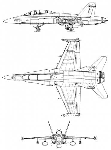 McDonnell Douglas F-A-18B Hornet