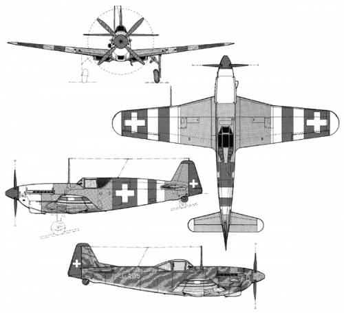 FA D-3801 - 3802 - The Swiss Mustang
