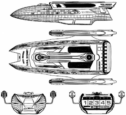 Sydney (NCC-S2000) (Civilian Transport Vessel)