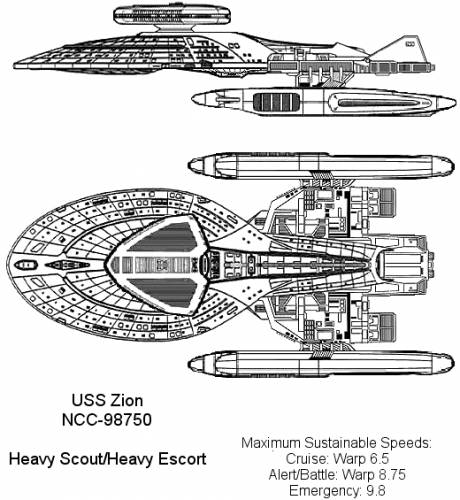 Zion (NCC-98750) (Heavy Scout)