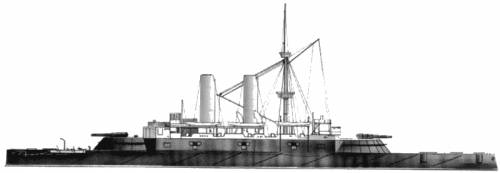 HMS Collingwood (Battleship) (1887)