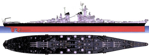 USS BB-67 Montana [Stillborn Battleship]