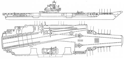 USSR Ulyanovsk Class Carrier