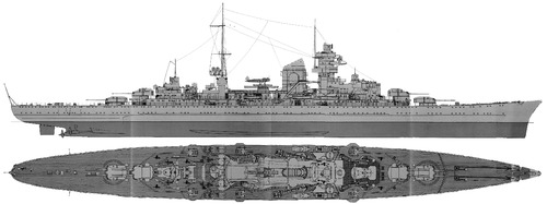 DKM Prinz Eugen (Heavy Cruiser) (1941)