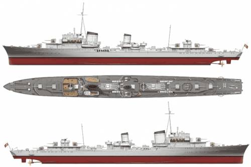 DKM Z-43 Zerstorser (1944)