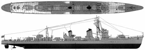 IJN Kagero (Destroyer) (1941)