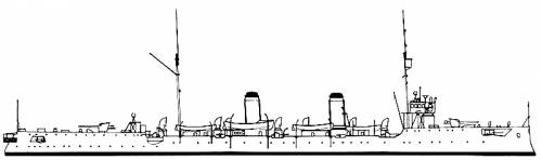 Peru - Almirante Grau (Cruiser) (1907)