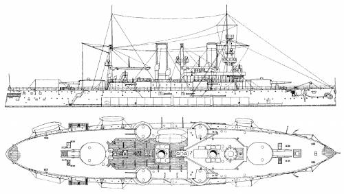 Russia Poltava (Battleship) (1898)