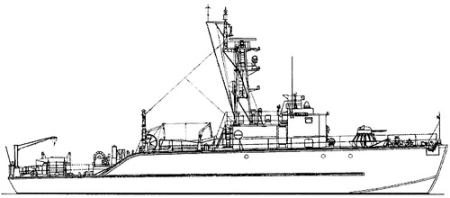 USSR Project 257DM Vanya-class Coastal Minesweeper