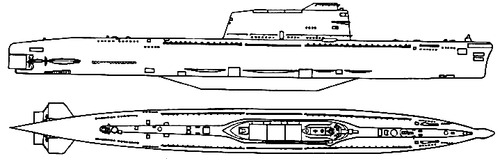 USSR Project 629 (Golf I-class SSB Submarine)