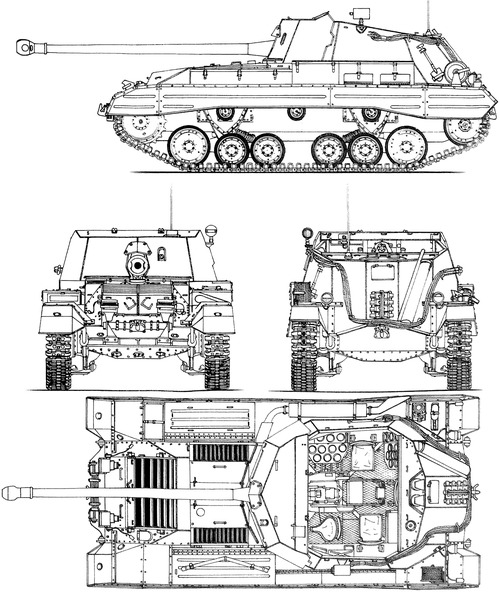 Archer 17pdr SPG on Valentine Mk.I Carrier 1944