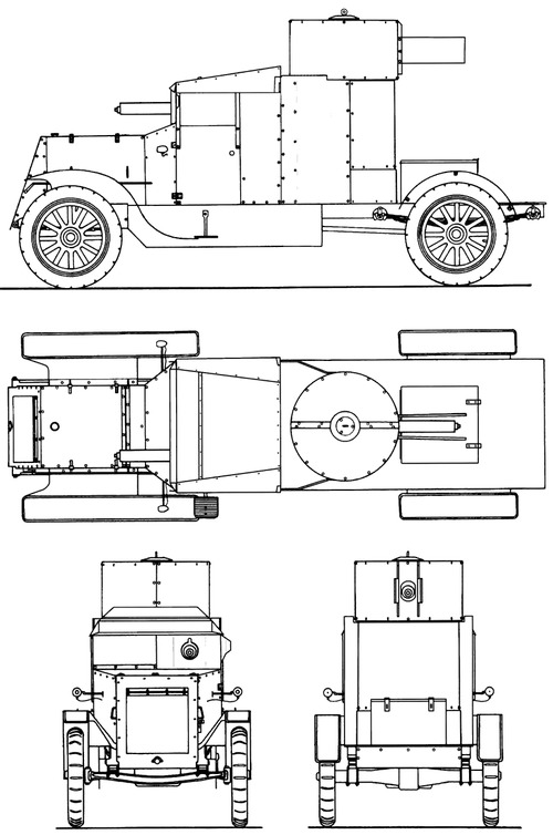 Austin Armoured Car 1917