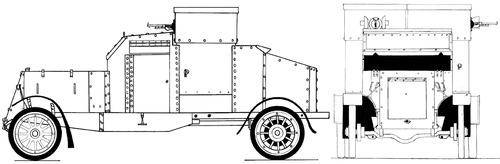 Austin Armoured Car 1918